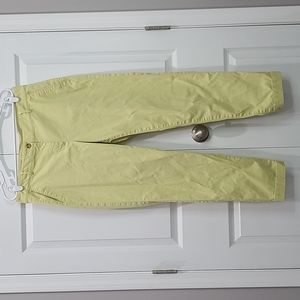 Talbots Chino Pants, Light Green, Size 10